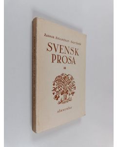 käytetty kirja Svensk prosa 3