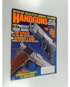 käytetty teos Handguns for sport & defence september 1991