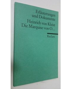 Kirjailijan Sabine Doering käytetty kirja Heinrich von Kleist - Die Marquise von O...