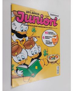 Kirjailijan Walt Disney käytetty teos Aku Ankka juniori 4/2020