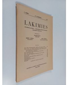 käytetty kirja Lakimies : Suomalaisen lakimiesyhdistyksen aikakauskirja 8/1960