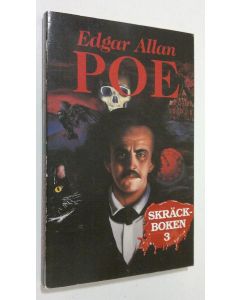 Kirjailijan Edgar Allan Poe käytetty kirja Skräckboken 3