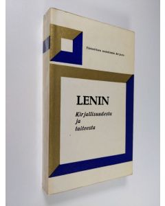 Kirjailijan V. I. Lenin käytetty kirja Kirjallisuudesta ja taiteesta