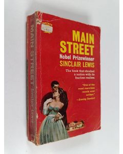 Kirjailijan Sinclair Lewis käytetty kirja Main Street - The Story of Carol Kennicott
