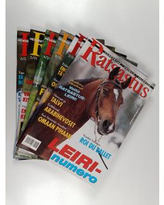 käytetty teos Hevoset ja ratsastus : harrastus, urheilu, jalostus nro 1-6/2001