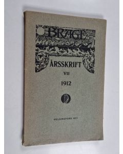 käytetty kirja Brage. Årsskrift VII 1912