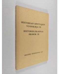 käytetty kirja Historianopettajien vuosikirja 9