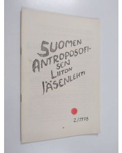 käytetty teos Suomen Antroposofisen liiton jäsenlehti 2/1978