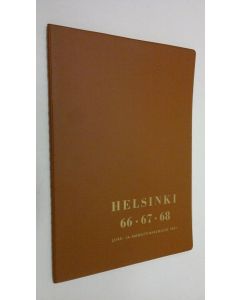 käytetty kirja Helsinki : 66 67 68 : Liike- ja ammattihakemisto 1967