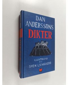 Kirjailijan Dan Andersson käytetty kirja Dan Anderssons dikter