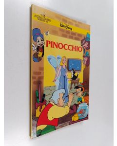 Kirjailijan Walt Disney käytetty kirja Pinocchio