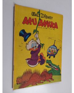 Kirjailijan Walt Disney käytetty teos Aku Ankka 18/1967