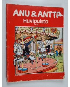 Kirjailijan Willy Vandersteen käytetty kirja Anu & Antti 18/84 : Huvipuisto