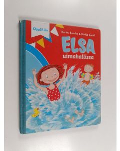 Kirjailijan Kerttu Ruuska käytetty kirja Elsa uimahallissa