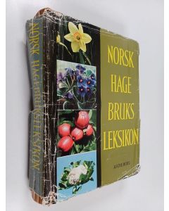 Kirjailijan Oddvar Lund käytetty kirja Norsk hagebruksleksikon 1 : A-K