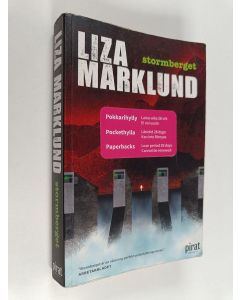 Kirjailijan Liza Marklund käytetty kirja Stormberget