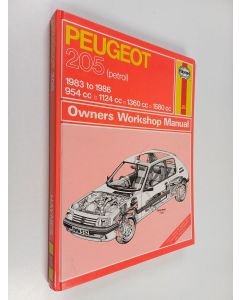 Kirjailijan A. K. Legg käytetty kirja Peugeot 205 (petrol) Owners Workshop Manual