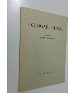 Kirjailijan edidit Edwin Linkomies käytetty kirja Eclogae latinae