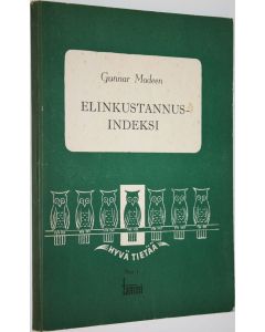 Kirjailijan Gunnar Modeen käytetty kirja Elinkustannusindeksi