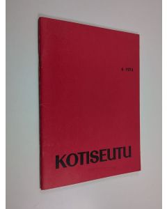 käytetty teos Kotiseutu 6/1974
