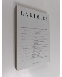 käytetty kirja Lakimies 7-8/1995 : Suomalaisen lakimiesyhdistyksen aikakauskirja