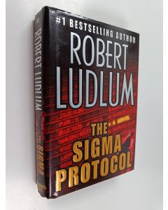 Kirjailijan Robert Ludlum käytetty kirja The sigma protocol