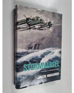 Kirjailijan Jack Higgins käytetty kirja Stormvarsel