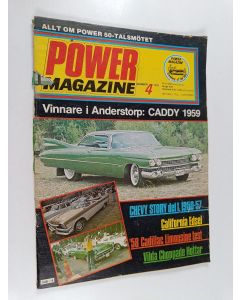 käytetty teos Power magazine 4/1978