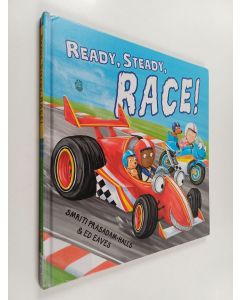 Kirjailijan Smriti Prasadam-Halls käytetty kirja Ready, steady, race!