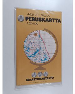 käytetty teos Peruskartta 1:20 000, N:o 4621 08 : Salla