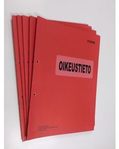 käytetty teos Oikeustieto vuosikerta 2008 (2-6) : Turun yliopiston oikeustieteellisen tiedekunnan yksityisoikeuden tiedotuslehti