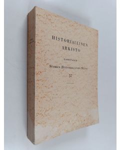 käytetty kirja Historiallinen arkisto 57