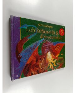 Kirjailijan Stuart Martin käytetty kirja Lohikäärmeitä & dinosauruksia : näyttämökirja