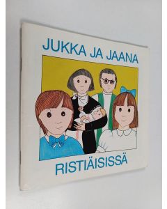 Kirjailijan Orvokki Harjuvaara käytetty teos Jukka ja Jaana ristiäisissä