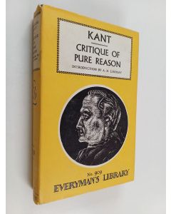 Kirjailijan Immanuel Kant käytetty kirja Critique of Pure Reason