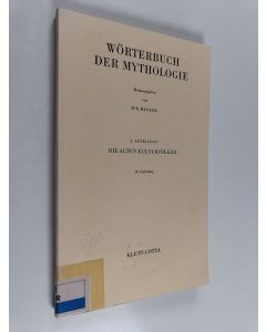käytetty kirja Wörterbuch der mythologie 16