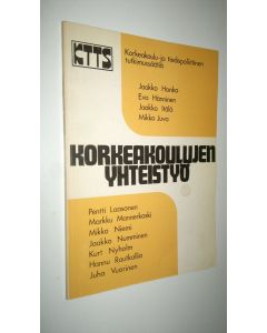 Kirjailijan Eva Hänninen käytetty kirja Korkeakoulujen yhteistyö