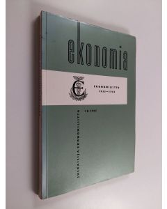 Tekijän Jaakko Bergqvist  käytetty kirja Ekonomia : Ekonomiliitto 1935-1965, 1 B. 1965