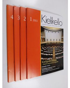 Kirjailijan Kotimaisten kielten tutkimuskeskus käytetty teos Kielikello - kielenhuollon tiedotuslehti : 1-4/2011