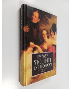 Kirjailijan Jane Austen käytetty kirja Stolthet och fördom