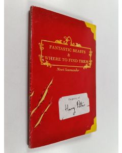 Kirjailijan J. K. Rowling käytetty kirja Fantastic beasts and where to find them