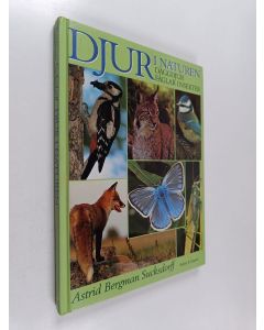 Kirjailijan Astrid Bergman Sucksdorff käytetty kirja Djur i naturen - Däggdjur, fåglar, insekter
