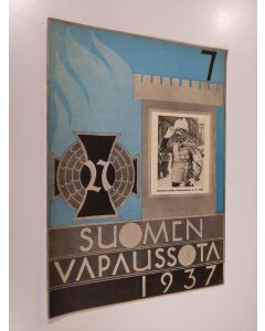 käytetty teos Suomen vapaussota 7/1937