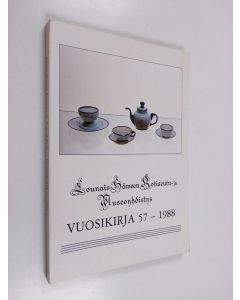 käytetty kirja Lounais-Hämeen Kotiseutu- ja Museoyhdistys vuosikirja 57, 1988