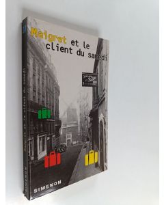 Kirjailijan Georges Simenon käytetty kirja Maigret et le client du samedi