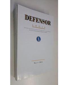 käytetty kirja Defensor legis vuosikerta 2014 (6 lehteä)