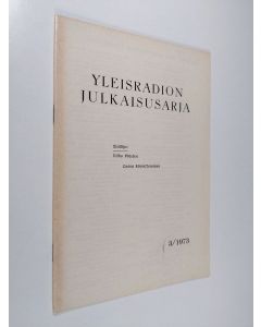 Kirjailijan Vilho Viksten käytetty teos Yleisradion julkaisusarja 3/1973 : Luova kirjoittaminen