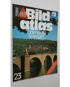 käytetty kirja Bild atlas - nr. 23 : Odenwald , Spessart