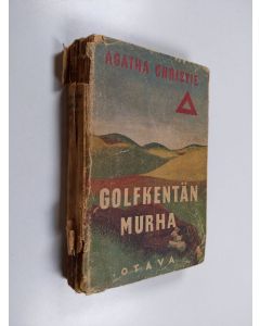 Kirjailijan Agatha Christie käytetty kirja Golfkentän murha