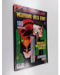 käytetty kirja Sarjakuvalehti 2/1991 Wolverine ; Nick Fury